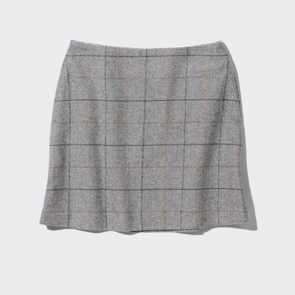 Uniqlo Dresses & Skirts - Uniqlo WOOL BLEND MINI SKIRT